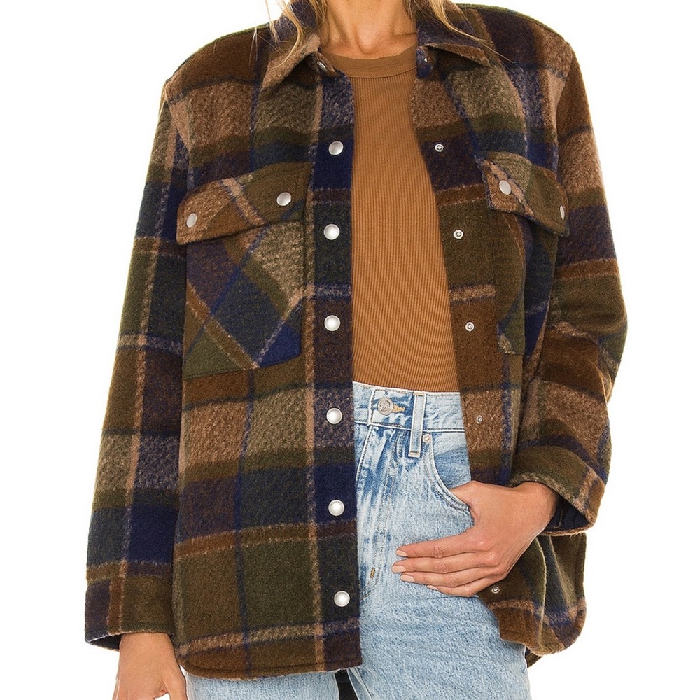 Flannel Shacket in Hit The Trail
BLANKNYC - Picture 2 of 4